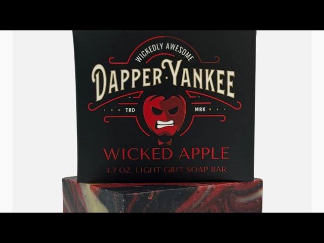 Dapper Yankee Wicked Apple  Soap Review (700th Video!!!)