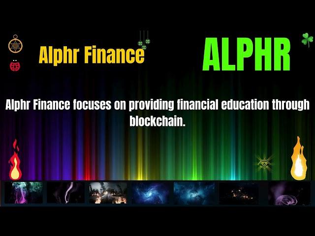 The Shocking Alphr Finance Coin ALPHR Secrets | Cryptocurrency New Crypto Token Facts Trading Guide