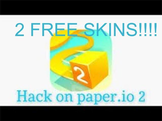 I HACKED PAPER IO! Paper io Hack Get 2 Free Skins with this easy 30 seconds hack!