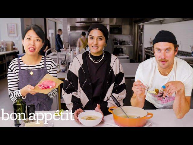 6 Pro Chefs Make Their Favorite 5-Ingredient Soup | Test Kitchen Talks | Bon Appétit