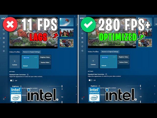 Best INTEL GRAPHICS COMMAND CENTER Settings to BOOST FPS in 2024