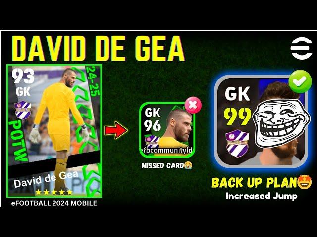 DAVID DE GEA | Best Version Of David De Gea..! | De Gea Efootball 2025 | Efootball 2025 Mobile