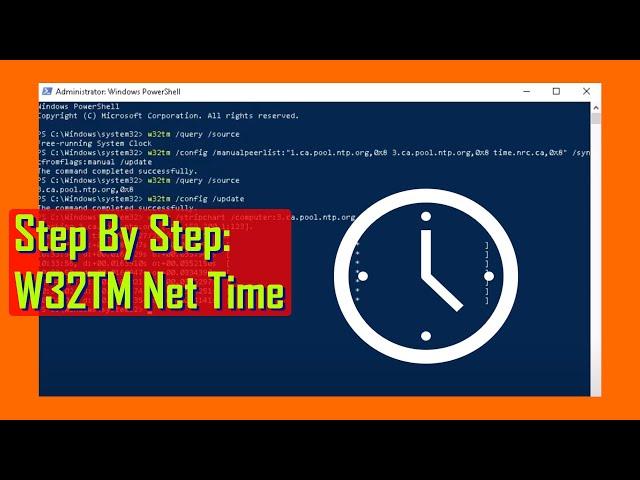 How to Configure Multiple NTP Servers on Windows