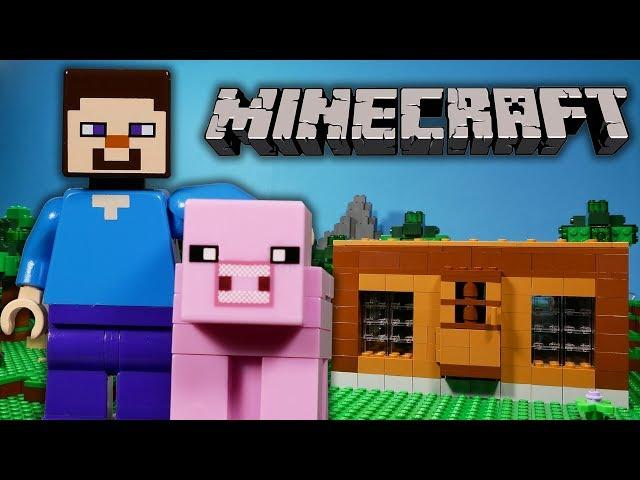 LEGO Minecraft - The First Night / LEGO Stop Motion, Animation