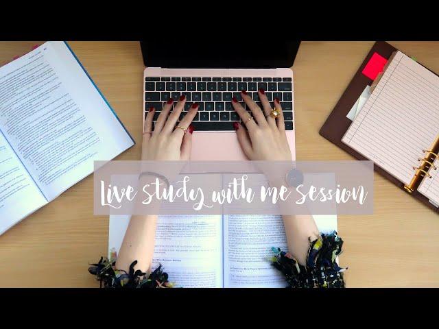 STUDY WITH ME | 4 HOURS | NO MUSIC