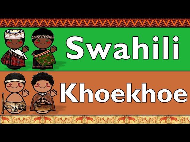 SWAHILI & KHOEKHOE