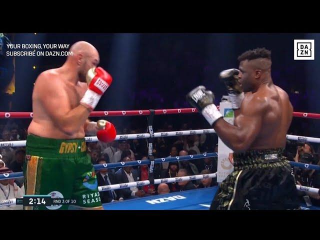 Бокс - Тайсон Фьюри vs Фрэнсис Нганну. Tyson Fury vs Francis Ngannou Full Fight Highlights!