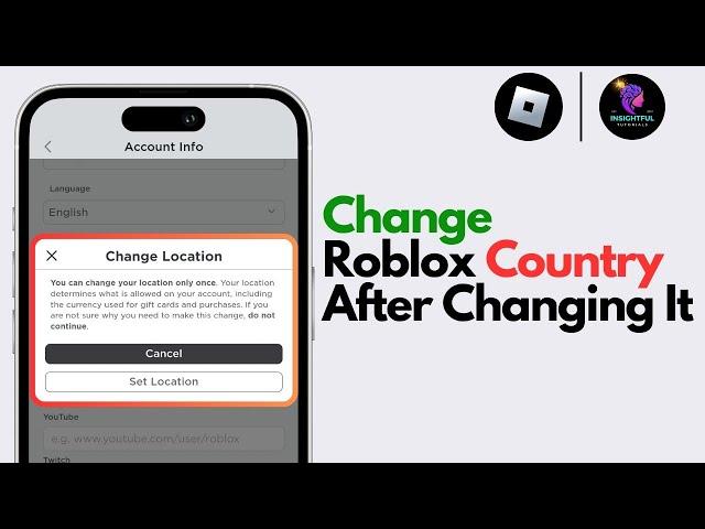 How To Change Roblox Location If You Accidently Changed It (2024)