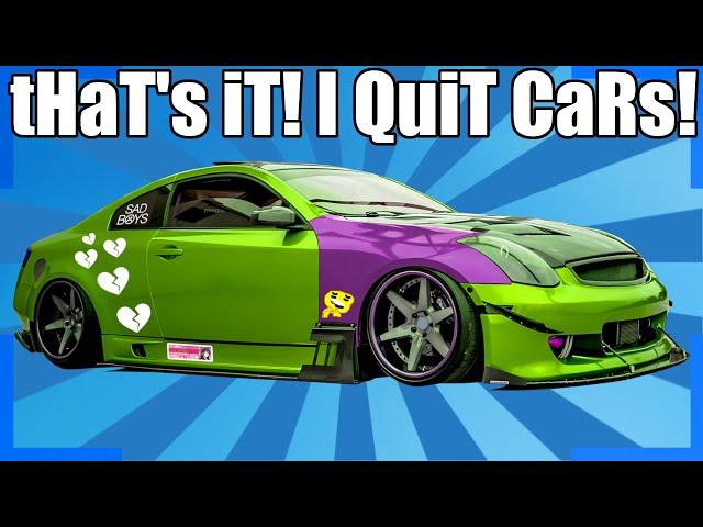 5 Reasons Car Enthusiasts Quit Liking Cars!