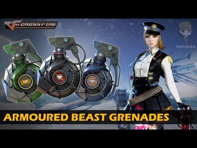 CrossFire Vietnam || Armoured Beast Grenades (Wide Grenade, Flashbang & Smoke Grenade) [VVIP Weapon]