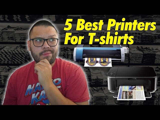 Top 5 Printers To Print Shirts At Home