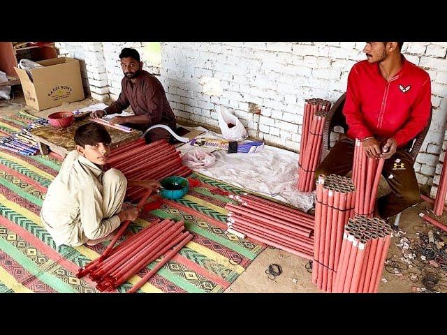 How Candle Fireworks are made? || best way to make money