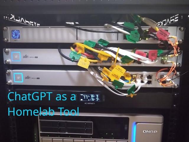 ChatGPT as a Homelab Tool