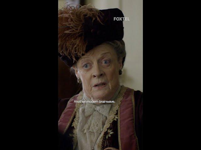 One small swivel for mankind, one giant gasp from Lady Violet  | Downton Abbey