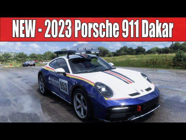 Forza Horizon 5 2023 Porsche 911 Dakar - Gameplay