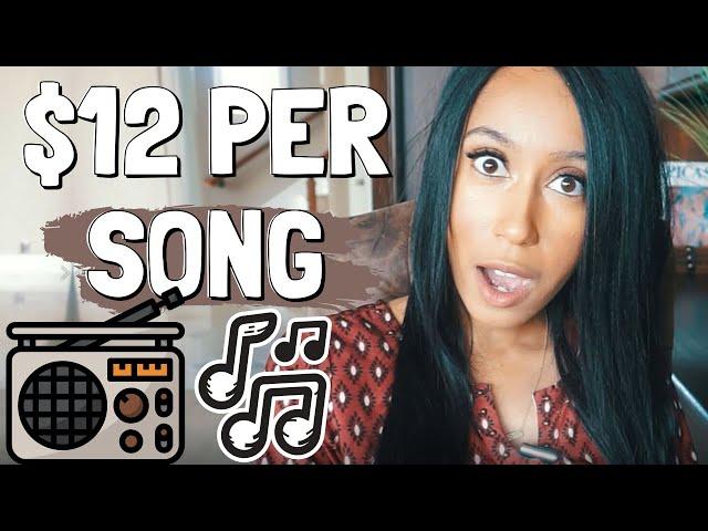 Get Paid $12 Per Song | Just listening to music