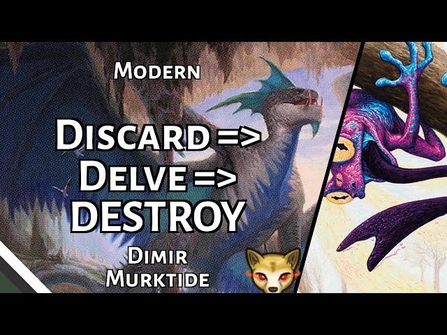 Discard, Delve, DESTROY | Dimir Murktide | Modern | MTGO