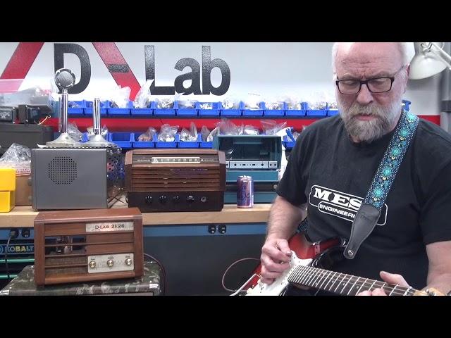 D-Lab Electronics 2e26 Tube Boutique guitar amp Head Demo Grind rocks