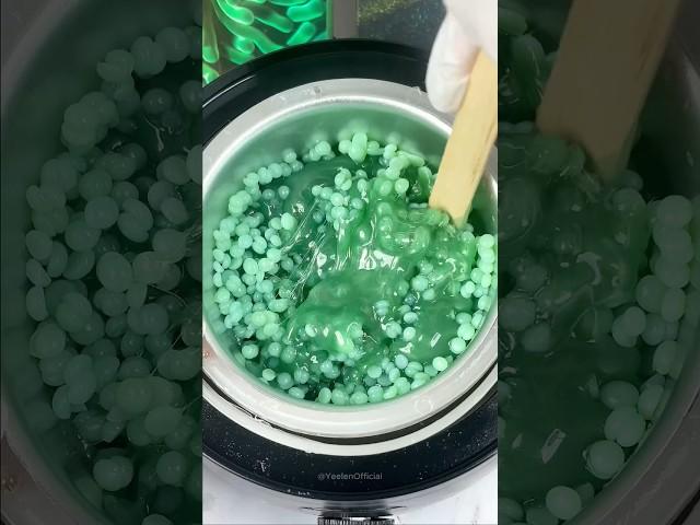 Getting my wax ready! #yeelen #waxing #wax #asmr #hardwax #waxbeads #hairremoval #yeelenwax