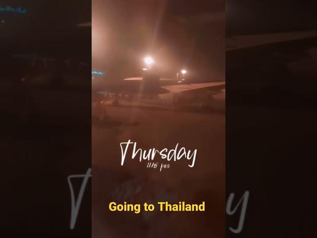 Going to Thailand 