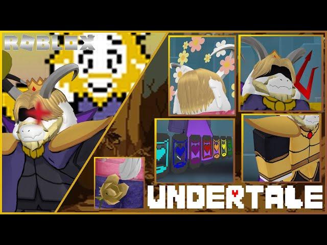 Asgore Dreemurr Roblox Avatar Showcase - Undertale