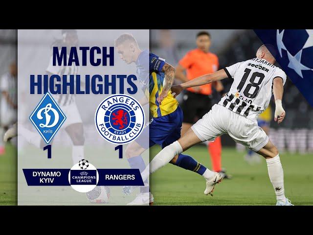 DYNAMO KYIV 1 1 RANGERS UEFA CHAMPIONS LEAGUE 3RD QUALIFICATION ROUND | 06-08-2024