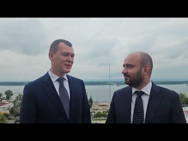 Сегодня в Самарской области работает Министр спорта России Михаил Владимирович Дегтярев.