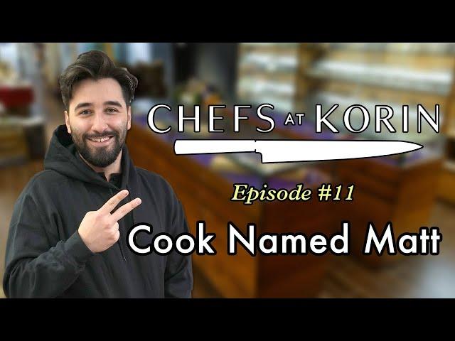 Cook Named Matt picks 5 knives at Korin | Chefs At Korin #11