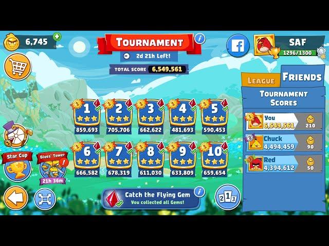 Angry Birds Friends. Tournament (09.09.2024). All levels 3 stars. Passage from Sergey Fetisov