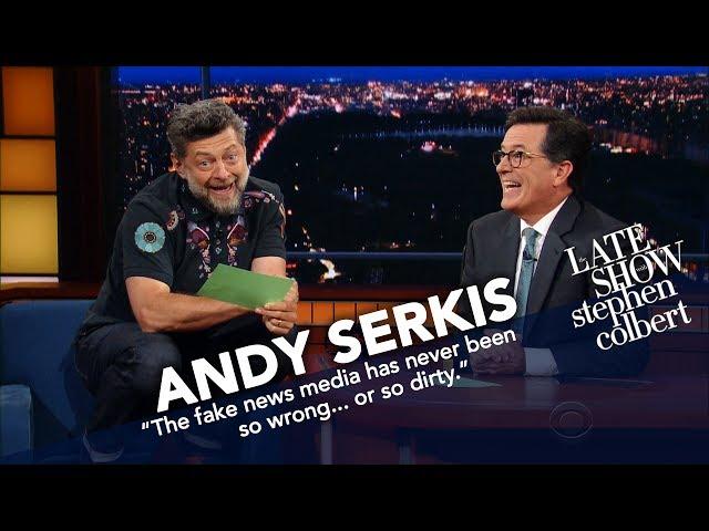 Andy Serkis Becomes Gollum To Read Trump's Tweets