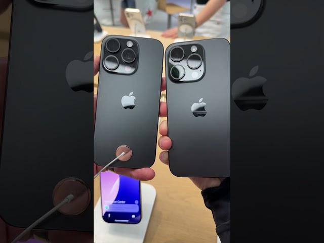 iPhone 15 Pro vs iPhone 16 Pro  #iphone16pro #iphone