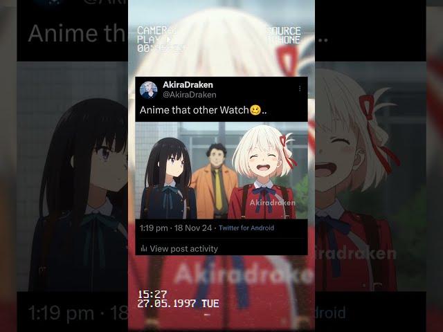 Anime that I Watch 