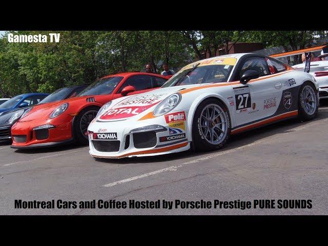 Montreal Cars and Coffee Hosted by Porsche Prestige  [PURE SOUNDS]