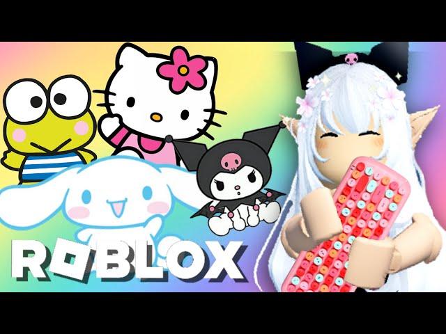 PLAYING SANRIO OBBIES IN ROBLOX!