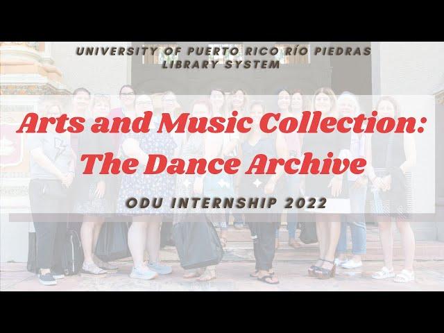 The Arts and Music Collection: The Dance Archive