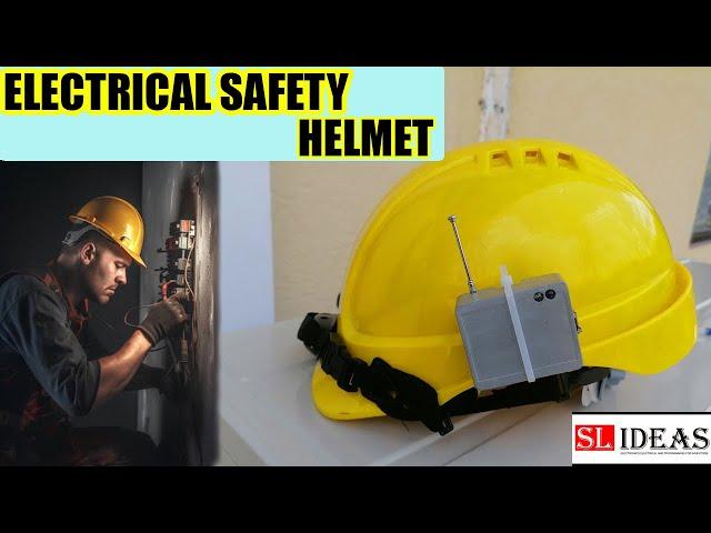 How to make ELECTRICAL SAFETY HELMET at your home | High voltage detector | Non contact tester.