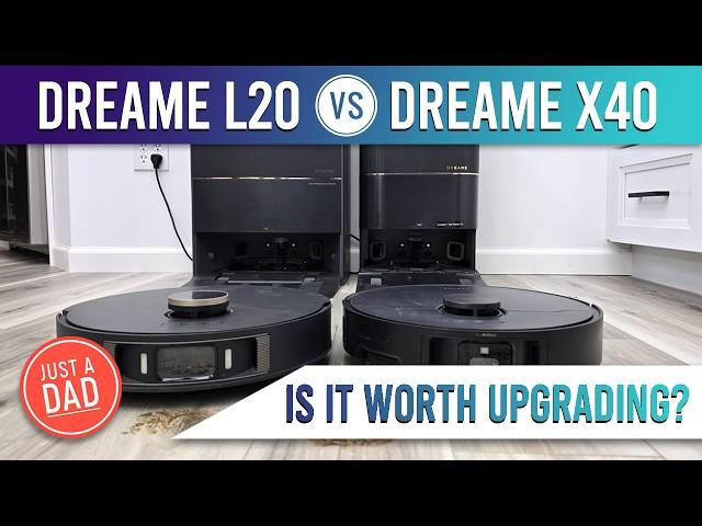 Dreame L20 vs Dreame X40 Ultra Robot Vacuum & Mop Is it Worth the Upgrade?