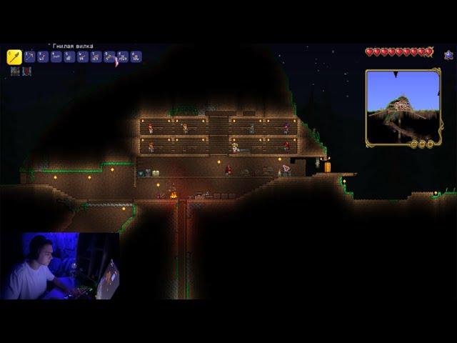 Коопный МАСТЕР МОД В ТЕРРАРИИ || Co-op MASTER MODE TERRARIA