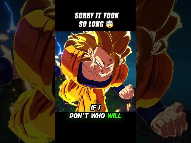 Sorry It Took So Long  #crashout #ssj3goku #sparkingzero #dragonballz #dbz