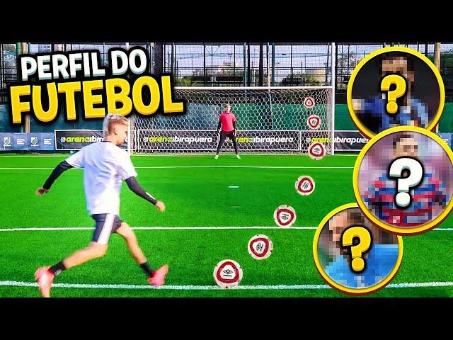 FEZ O GOL, ESCOLHE A DICA PRA ADIVINHAR O JOGADOR! *PERFIL DO FUTEBOL