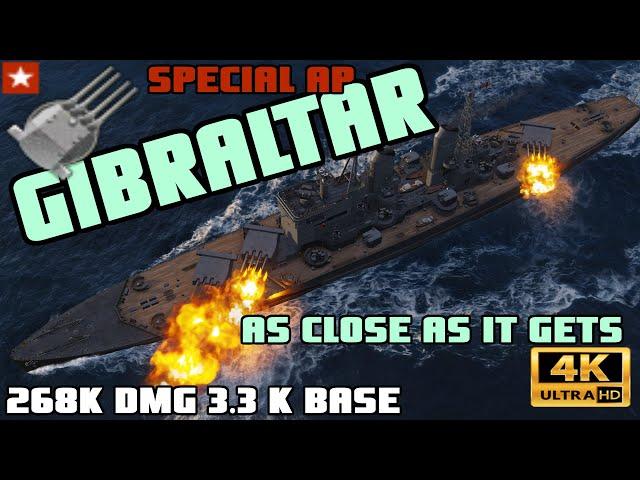 Gibraltar AP MONSTER - As close as it gets - World of Warships