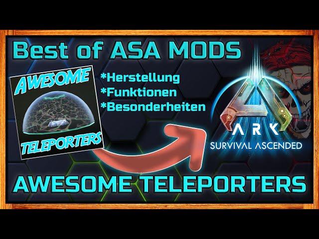 ASA Mod Guide  Von Null auf Warp: Die abgefahrene Awesome Teleporter Mod | #Doctendo