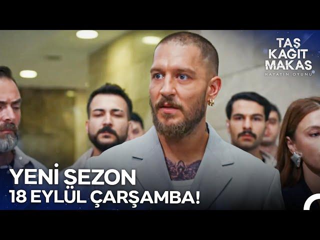 Taş Kağıt Makas Yeni Sezonuyla 18 Eylül Çarşamba 20.00'de Kanal D'de! @TasKagitMakasDizisi