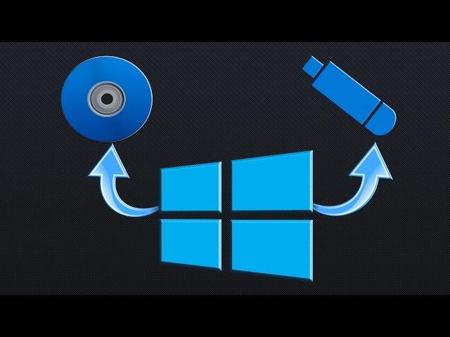 Как записать iso образ WINDOWS 10 на флешку dvd диск для установки на свой компьютер