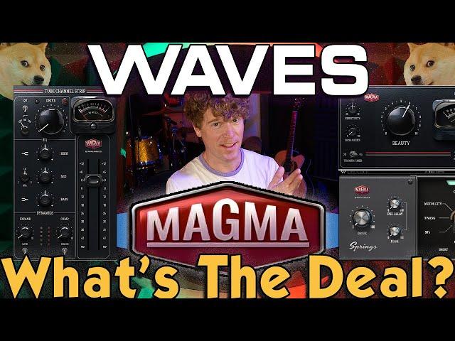 Waves Magma Music Production Plugins! Mixing With Springs Reverb, Tube Channel Strip, BB Tubes,  DIY