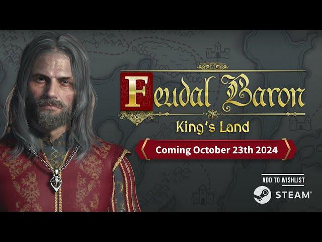 Feudal Baron: King's Land - Release Date Trailer