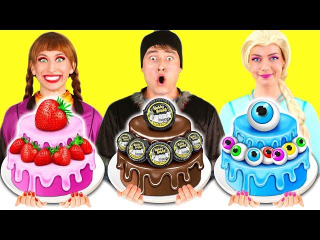 Elsa vs Anna vs Kristoff Cooking Challenge by Fun Teen