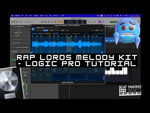 Rap Lords Melody Kit - Logic Pro Tutorial