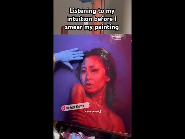 so glad @LaurenCutts listened to her intuition!! #masterpiece #art #painting #paintingtechniques