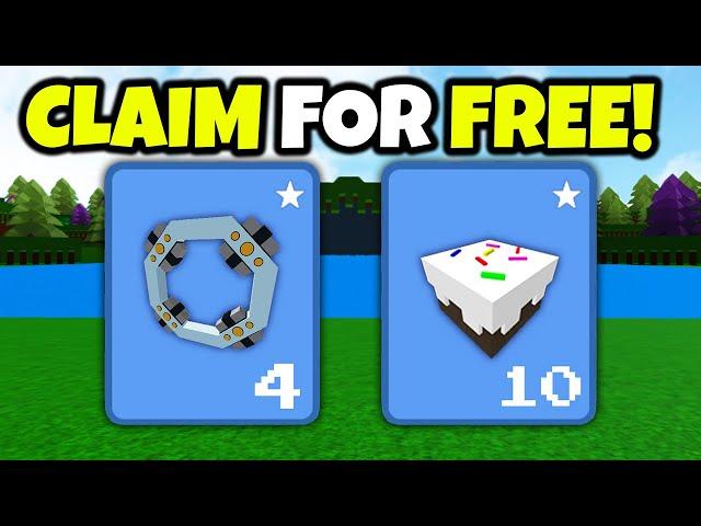 CLAIM ALL FREE ITEMS!! (tutorial) | Build a boat for Treasure ROBLOX